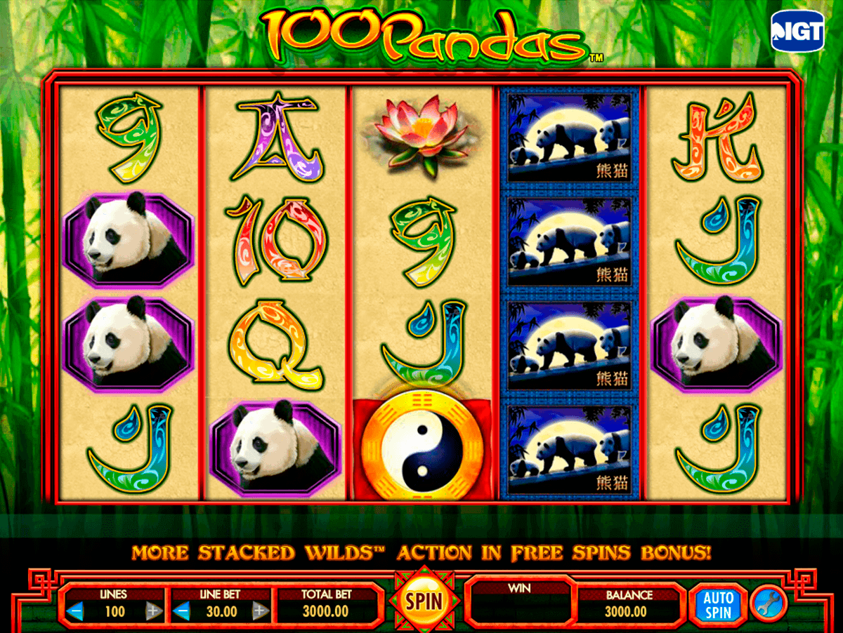 pandas igt gokkast