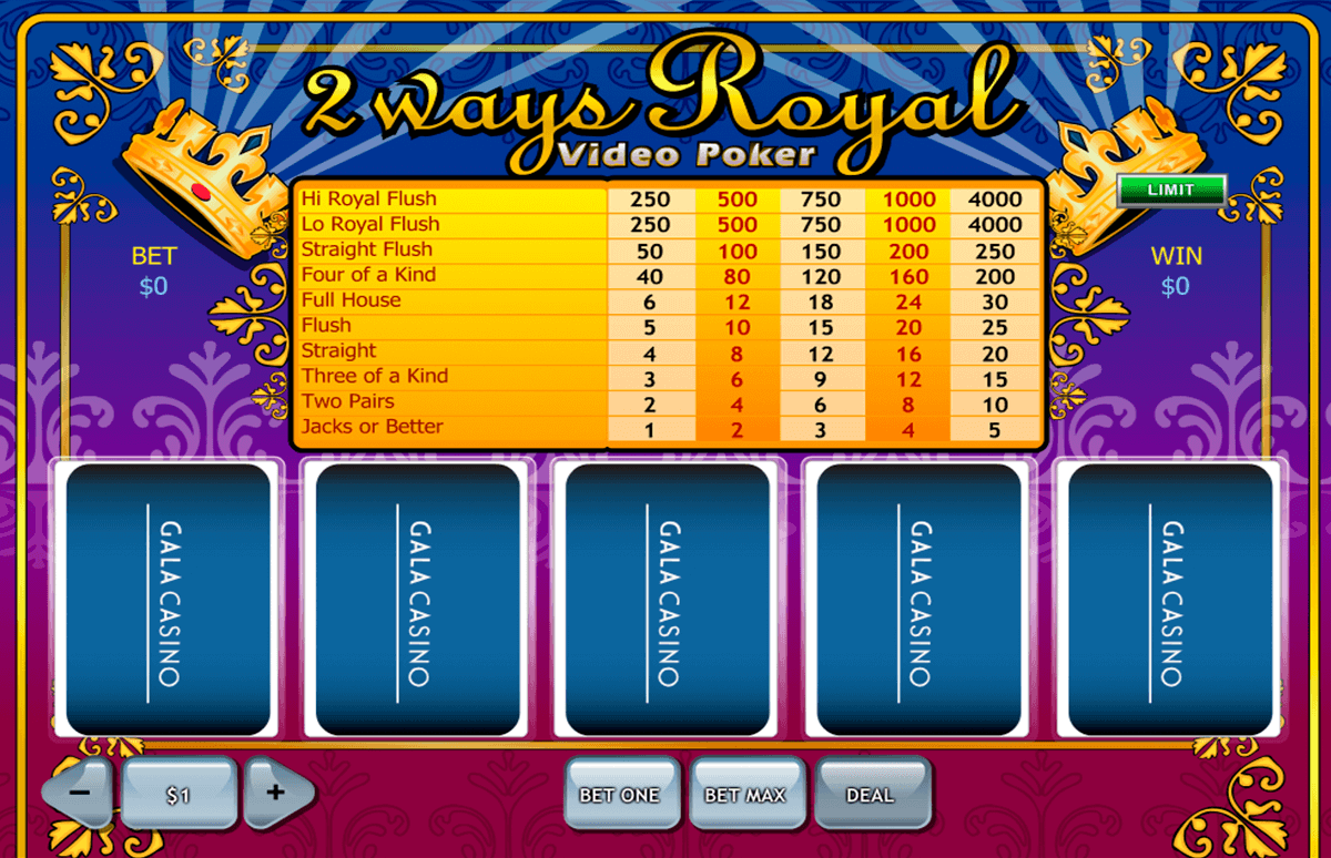 ways royal playtech