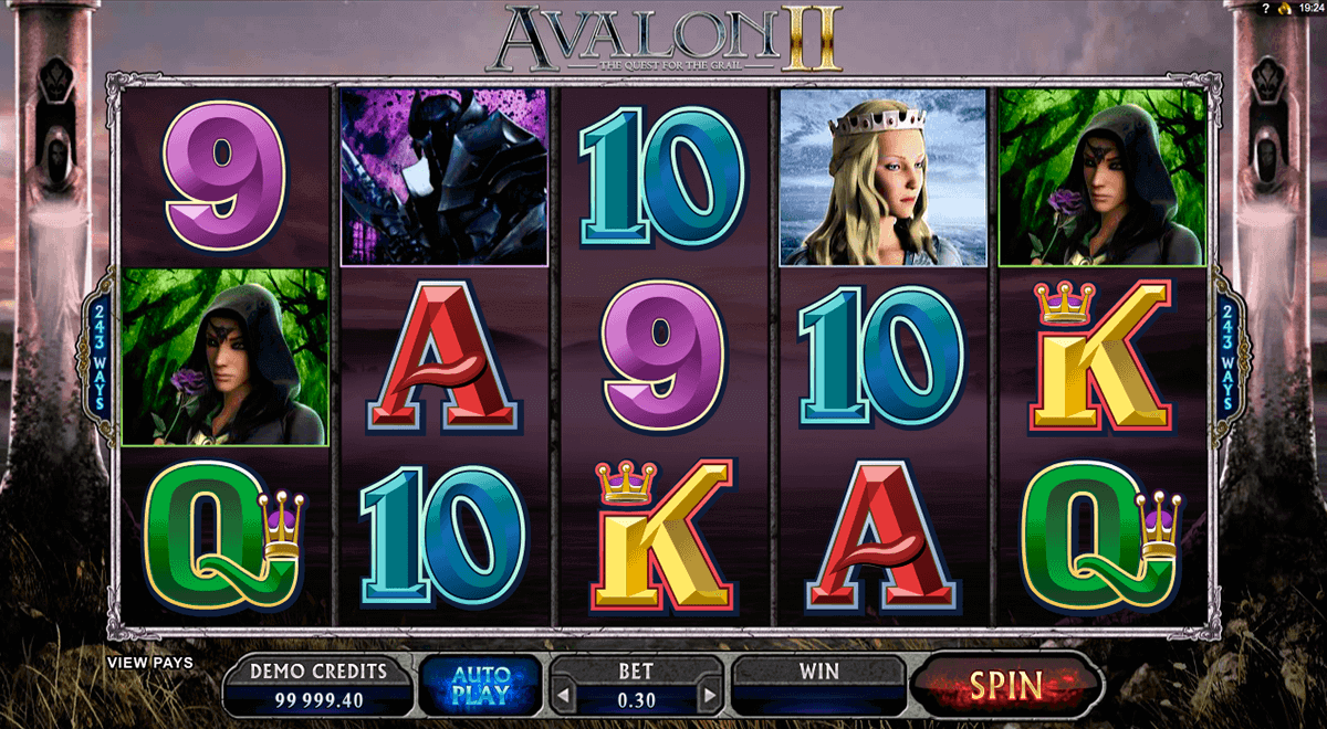 avalon ii microgaming gokkast