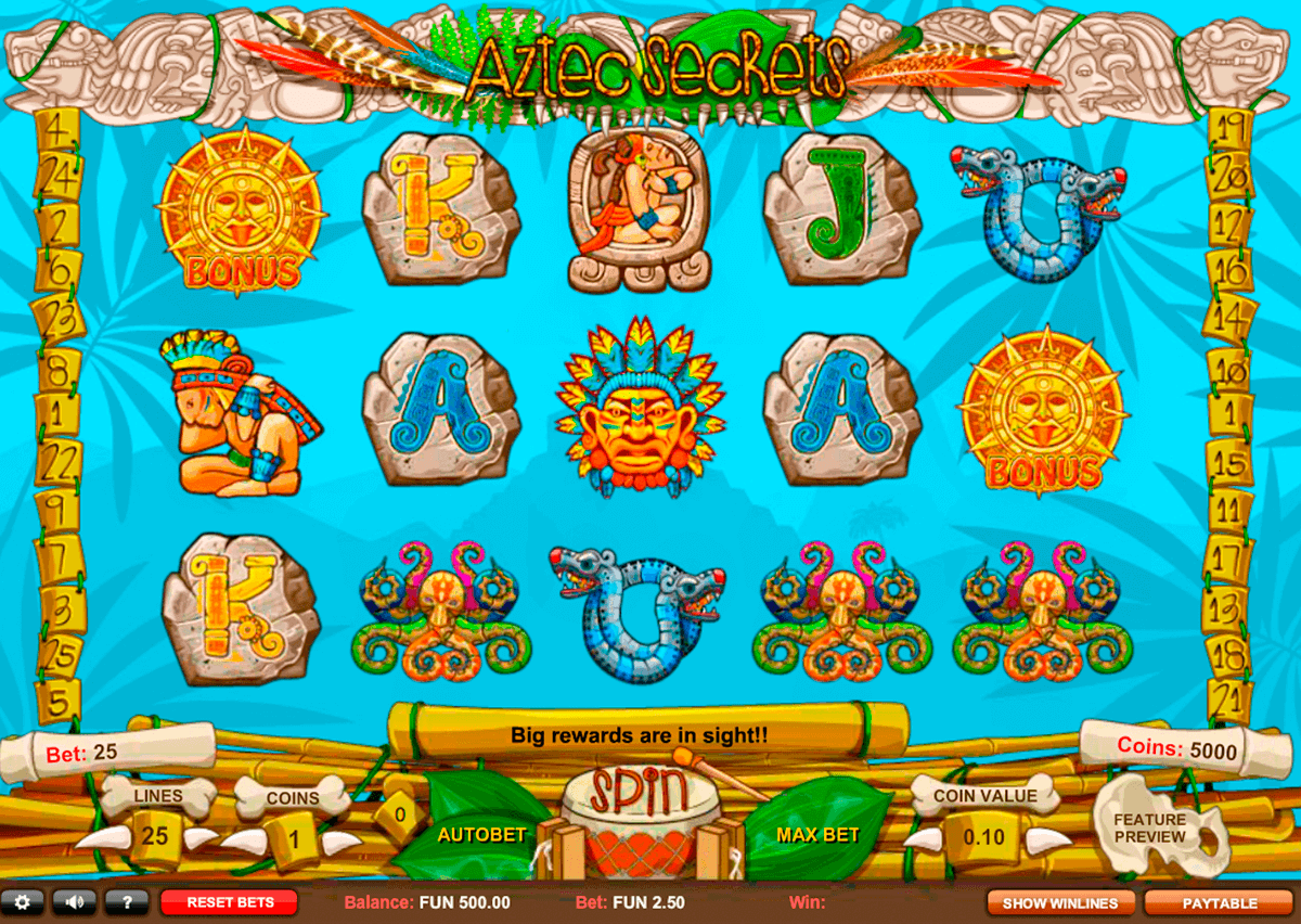 aztec secrets gaming gokkast