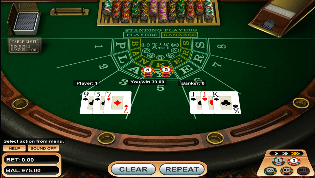baccarat betsoft