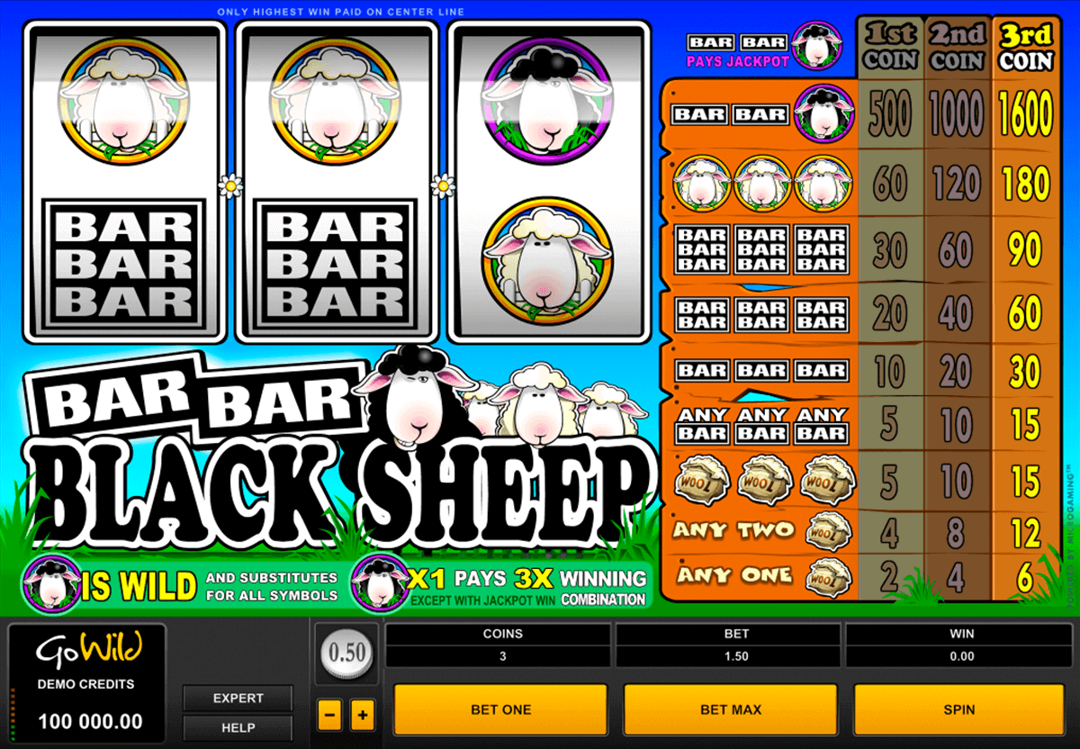 barbarblack sheep microgaming gokkast