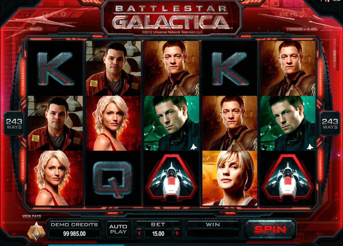 battlestar galactica microgaming gokkast