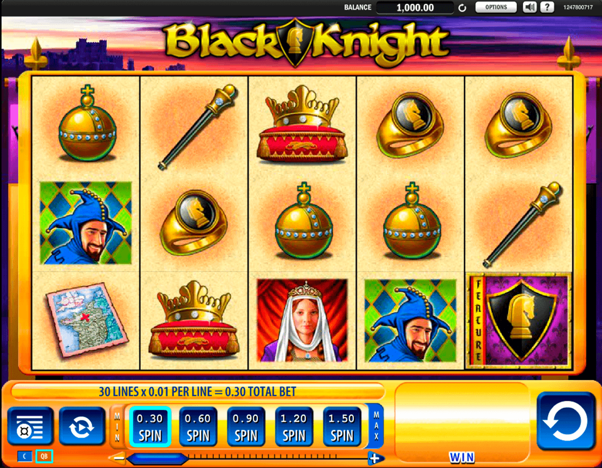 black knight wms gokkast