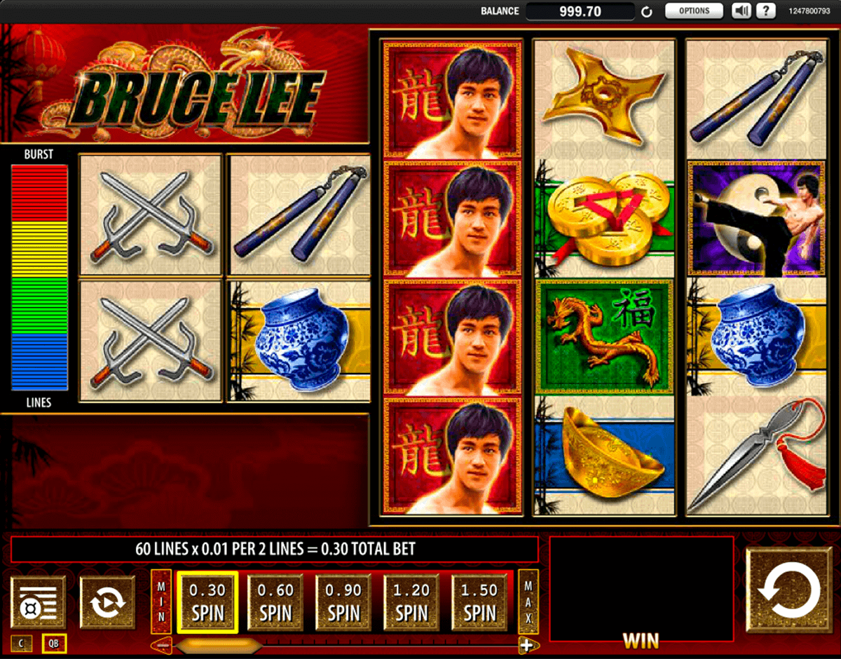 bruce lee wms gokkast