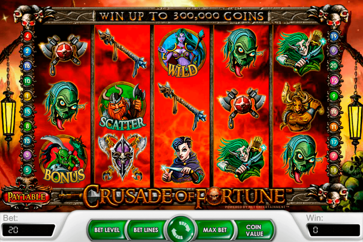 crusade of fortune netent gokkasten