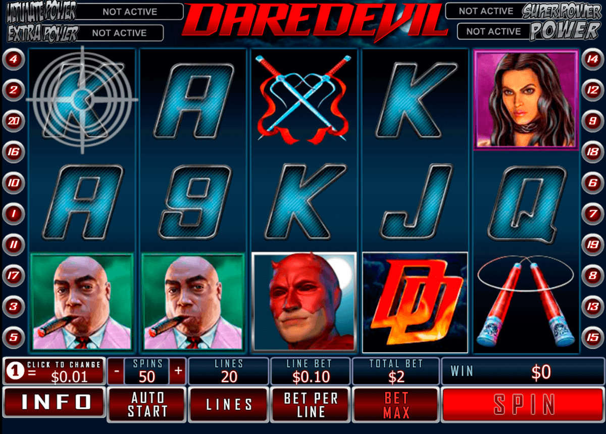 daredevil playtech gokkast