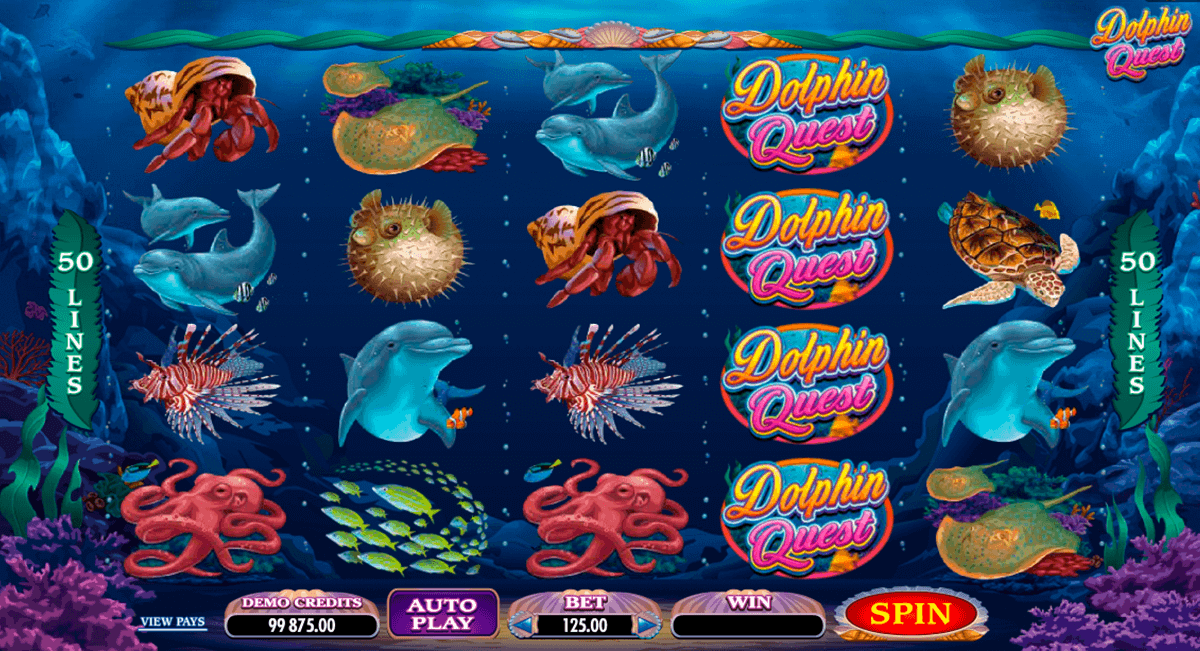 dolphin quest microgaming gokkast