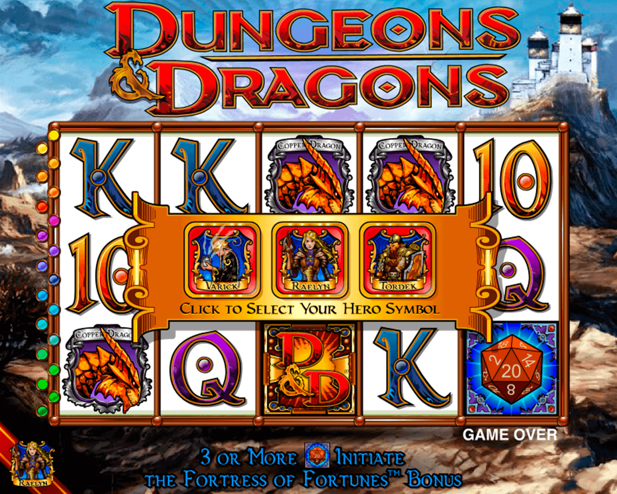 dungeons and dragons igt gokkast