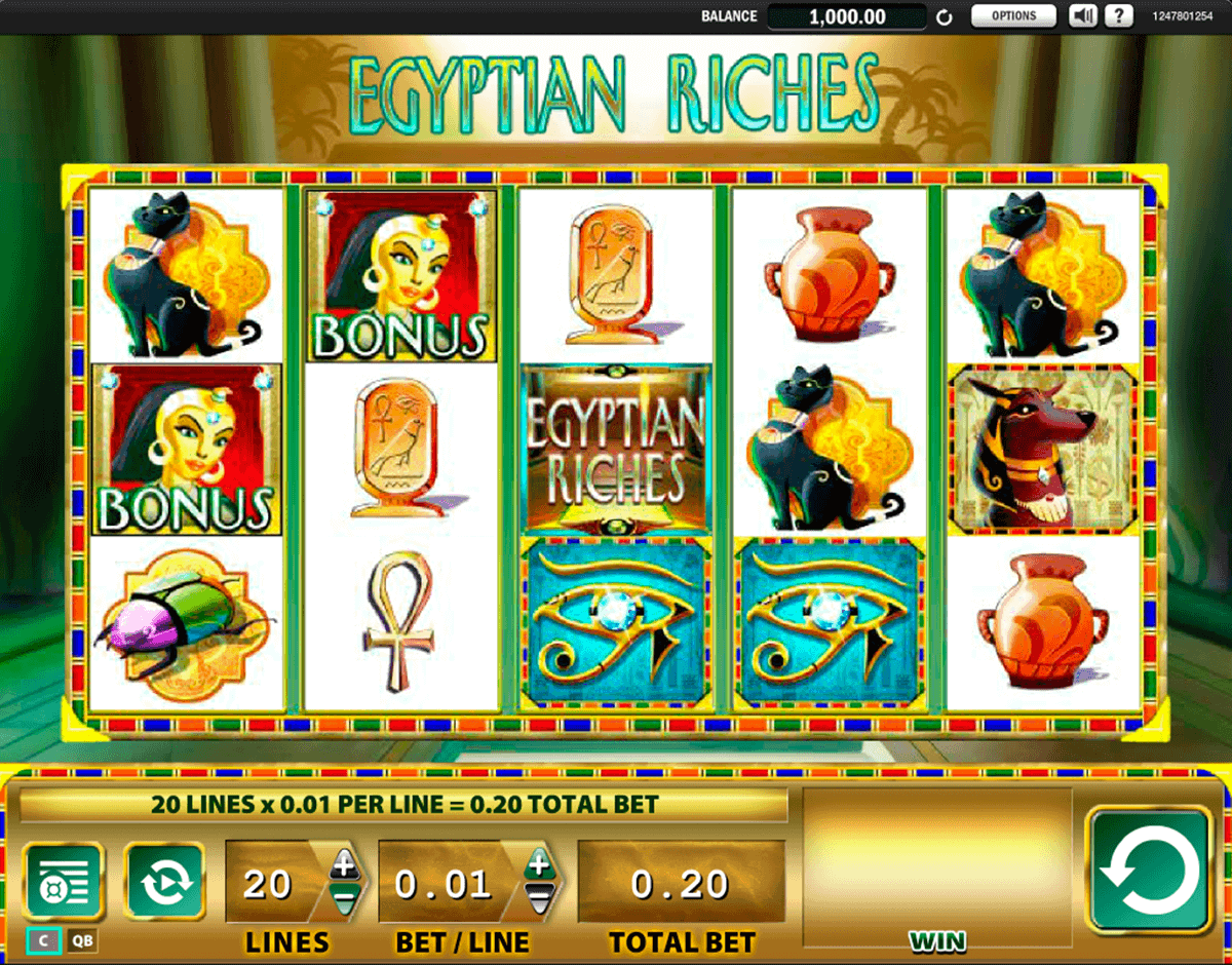 egyptian riches wms gokkast