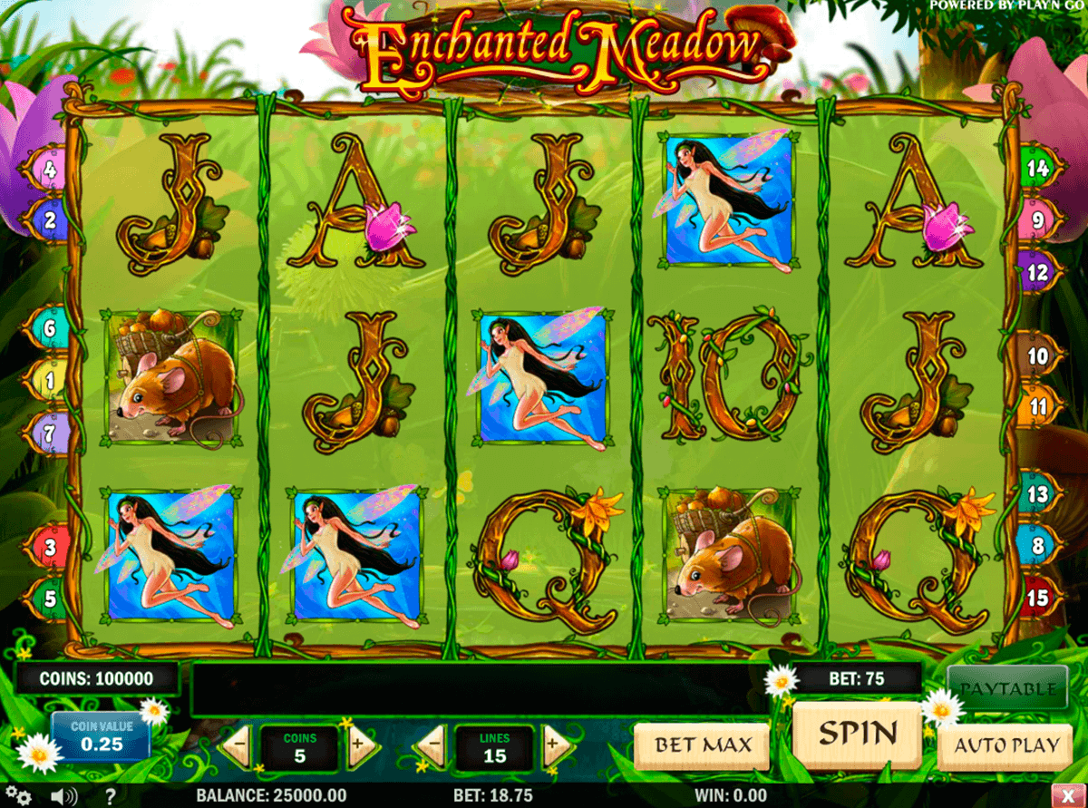 enchanted meadow playn go gokkast