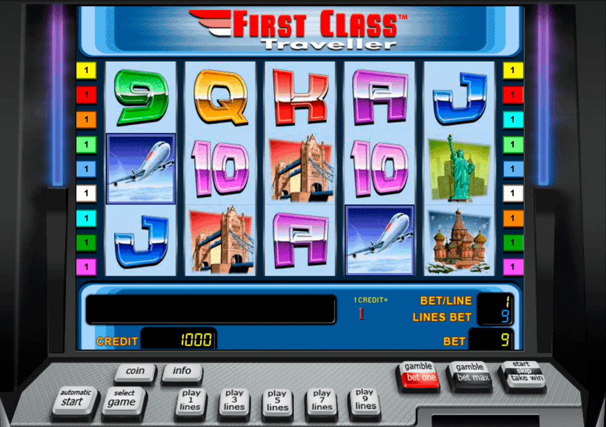 first class traveller novomatic gokkast