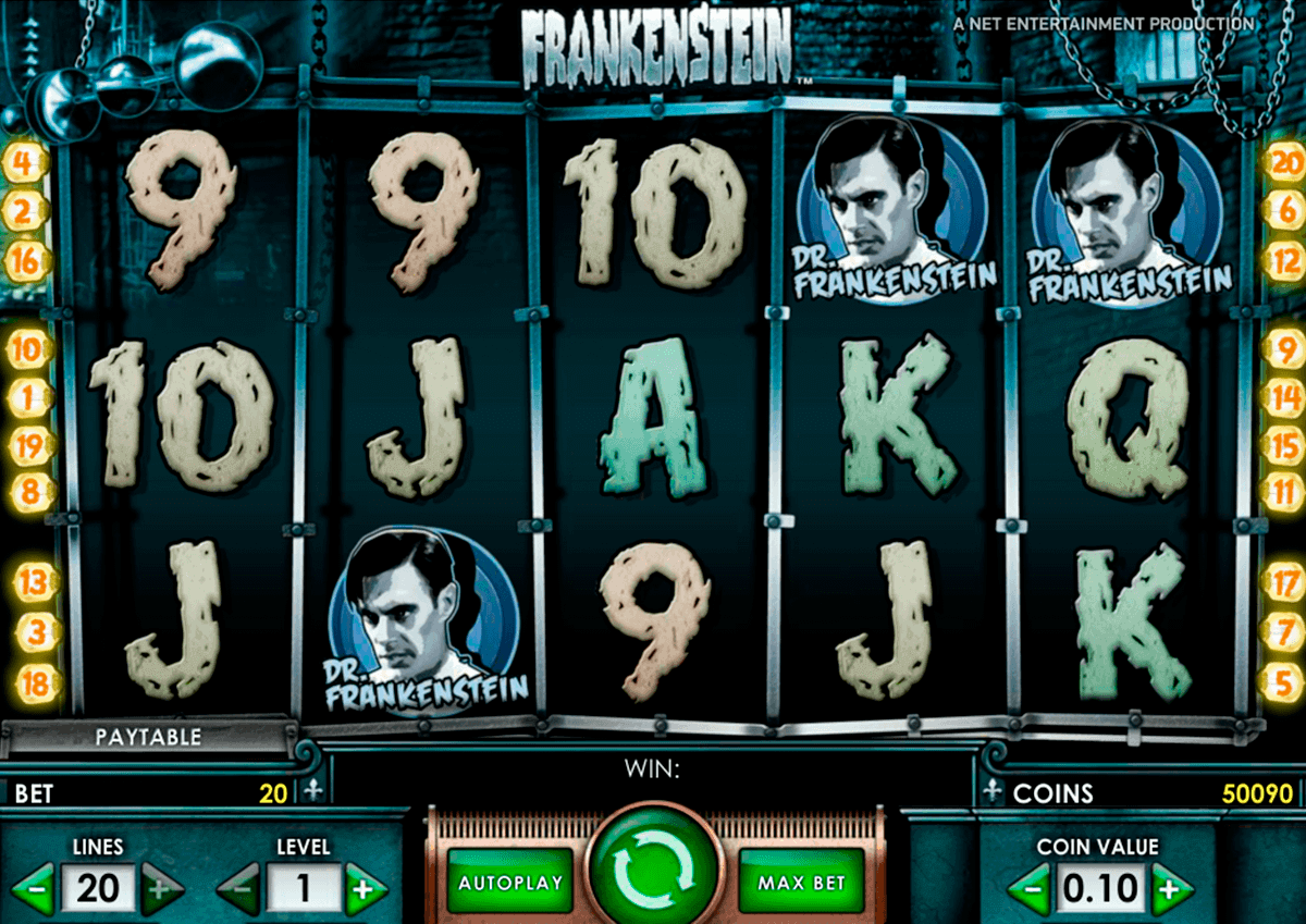 frankenstein netent gokkasten