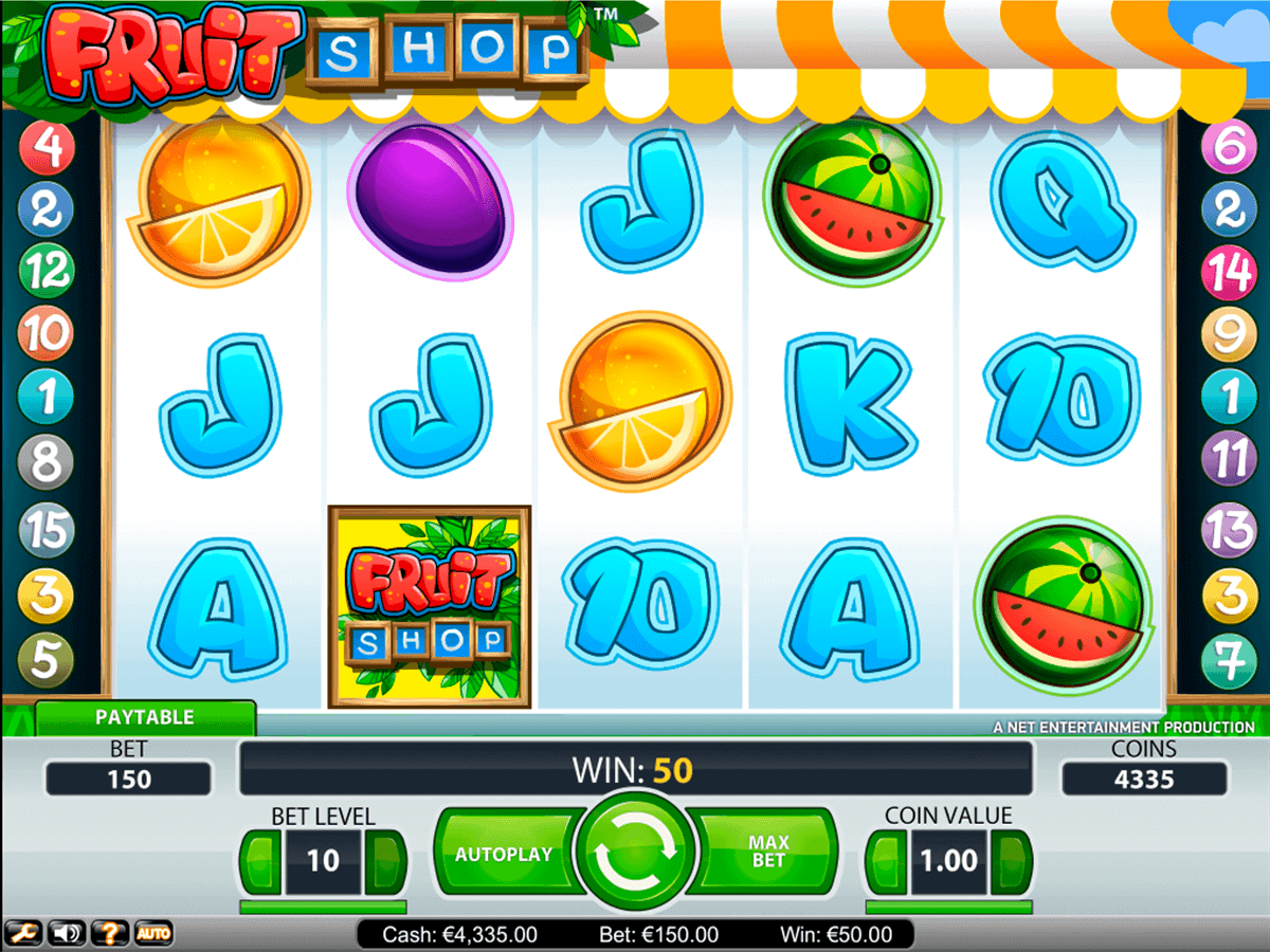 fruit shop netent gokkast