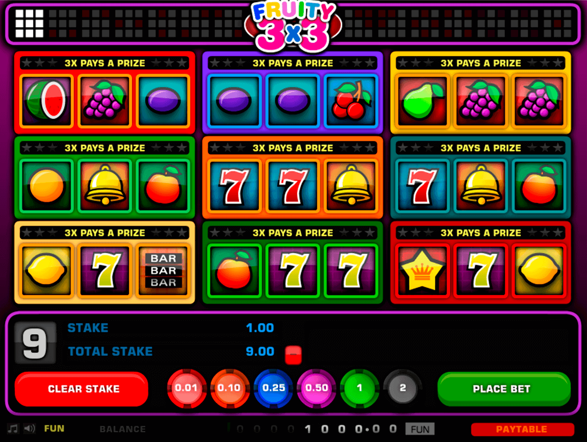 fruity gaming gokkast