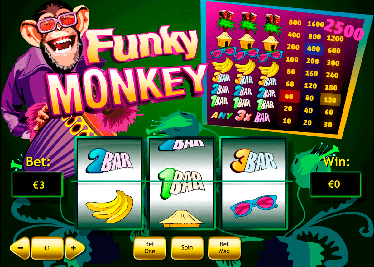 funky monkey playtech gokkast