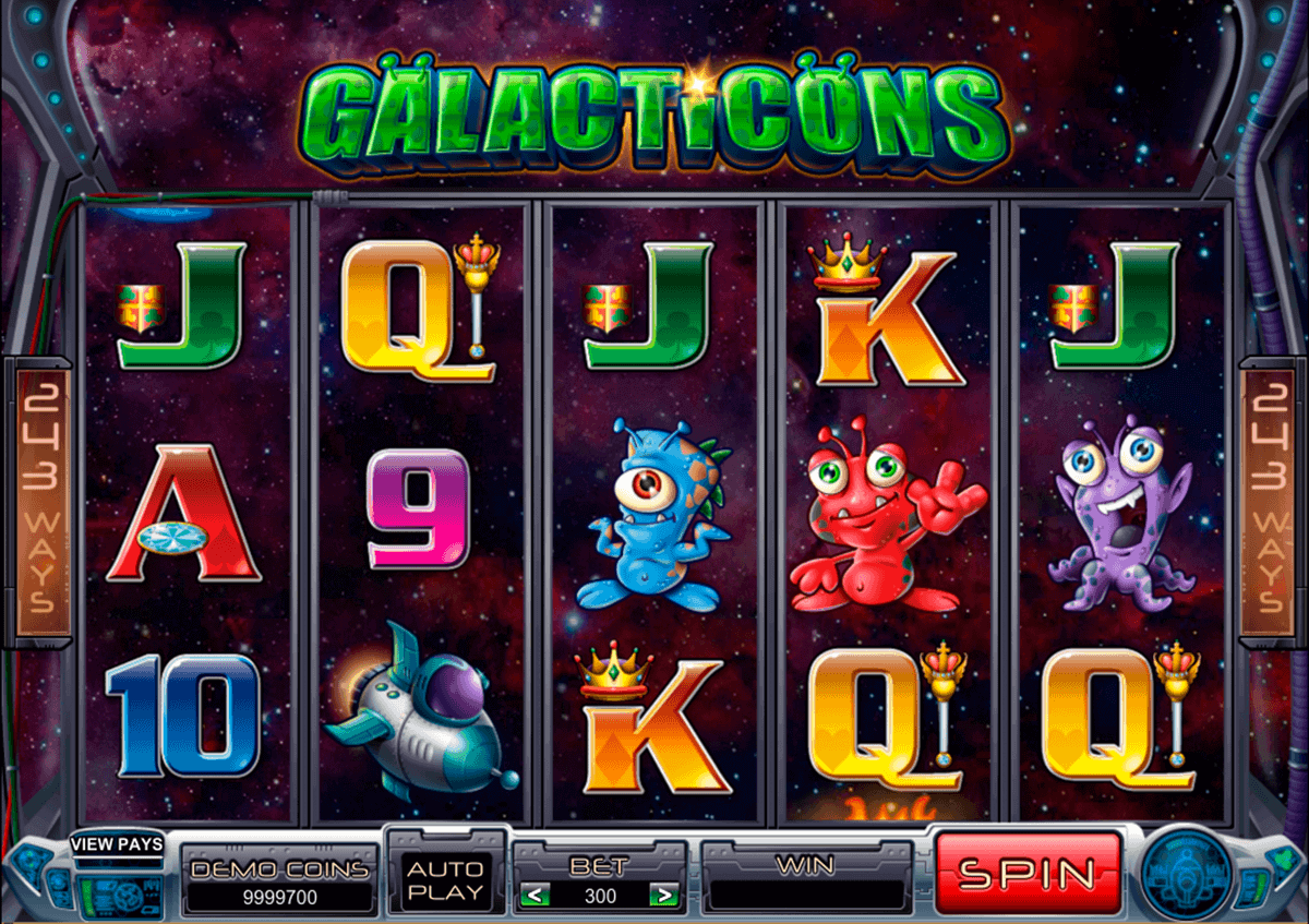 galacticons microgaming gokkast