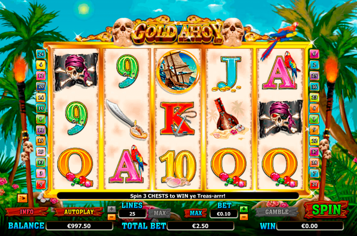 gold ahoy netgen gaming gokkast