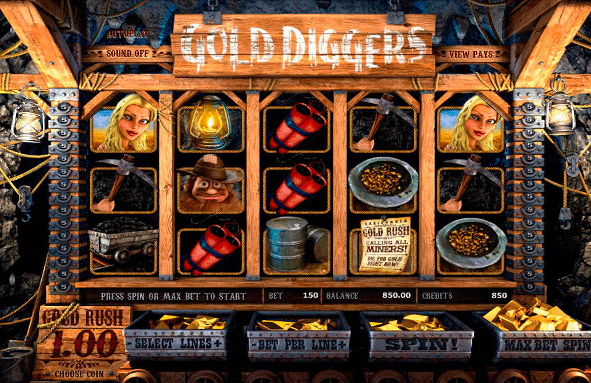 gold diggers betsoft gokkasten