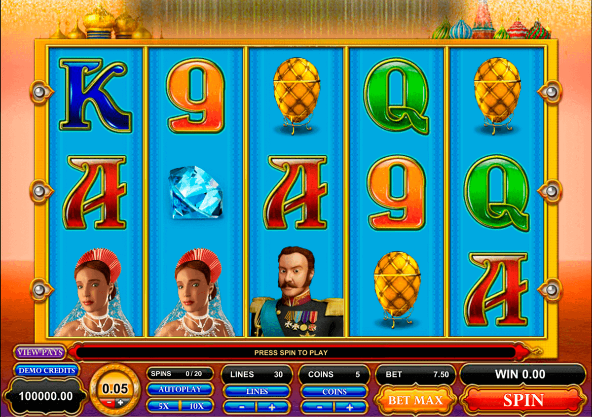 great czar microgaming gokkast