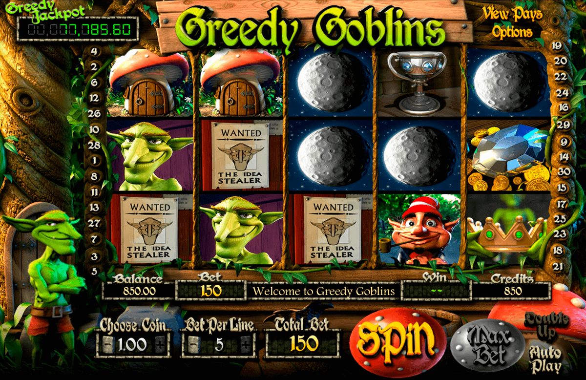 greedy goblins betsoft gokkasten
