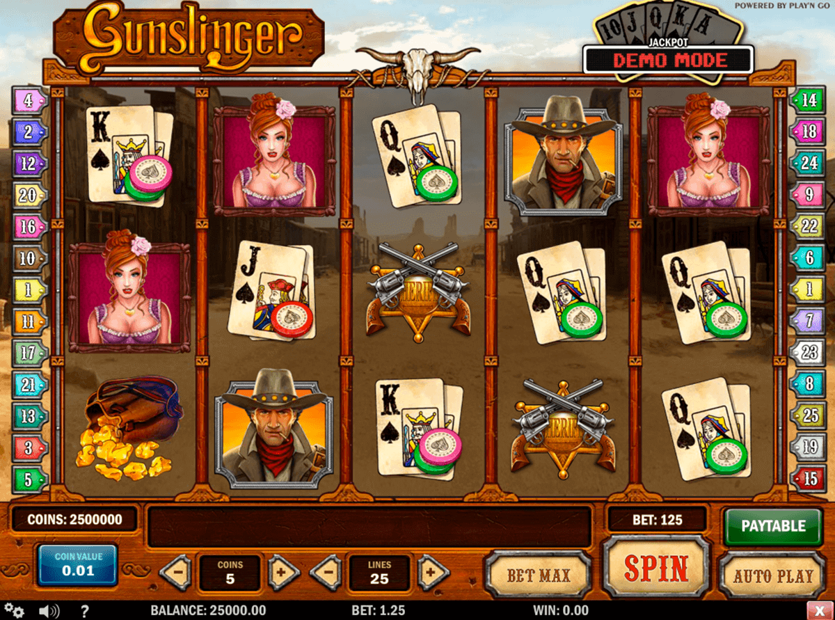 gunslinger playn go gokkast