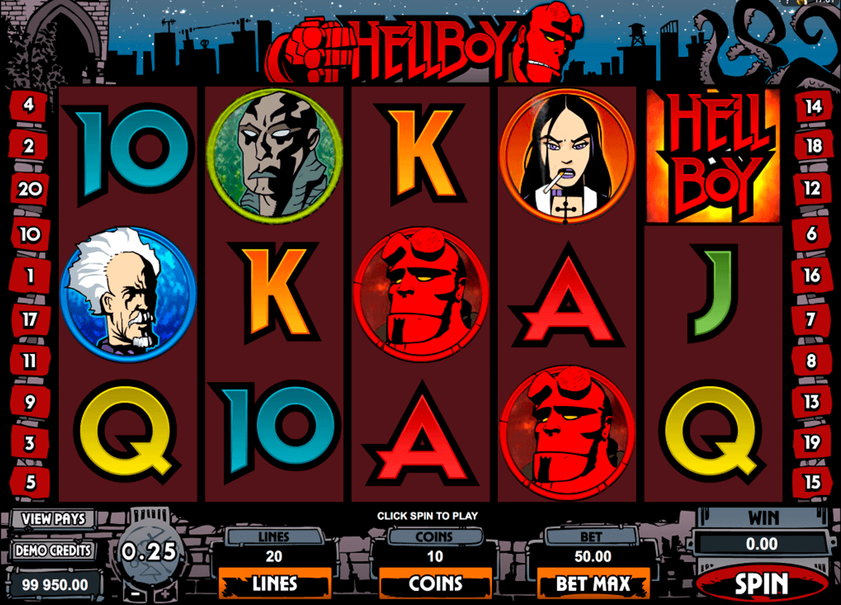 hellboy microgaming gokkast