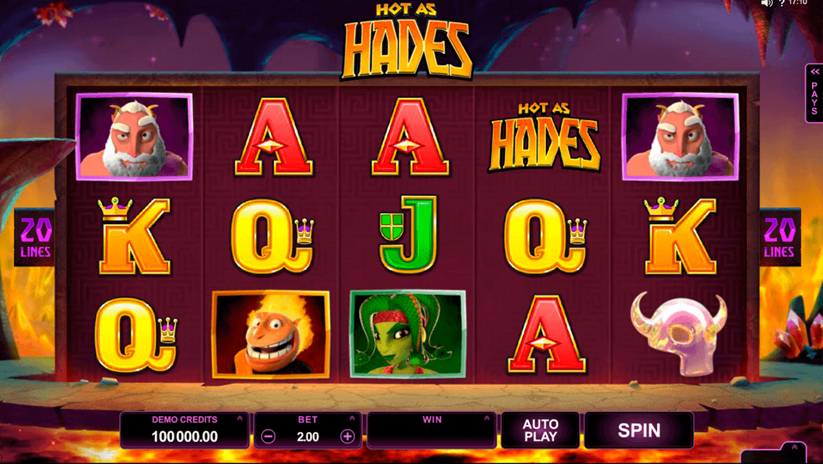 hot as hades microgaming gokkast