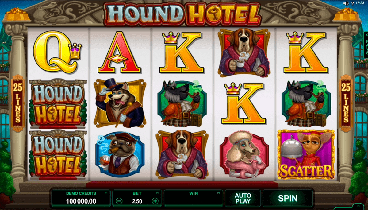 hound hotel microgaming gokkast