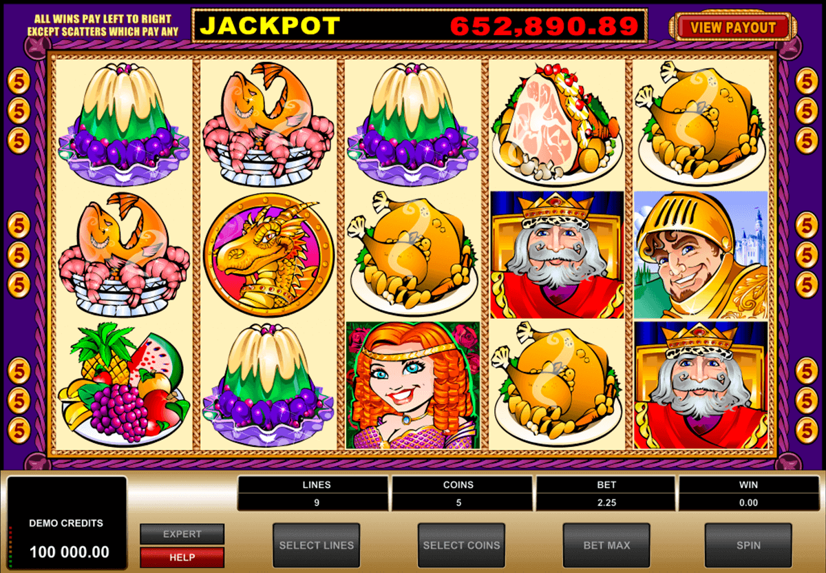 king cashalot microgaming gokkast