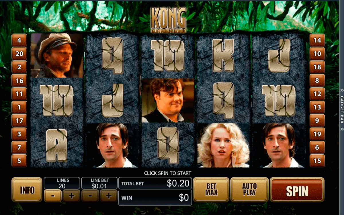 king kong playtech gokkast