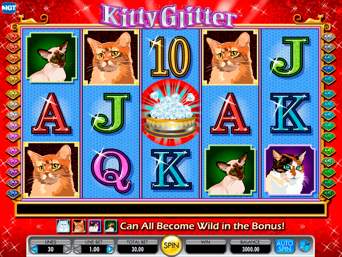 kitty glitter igt gokkast