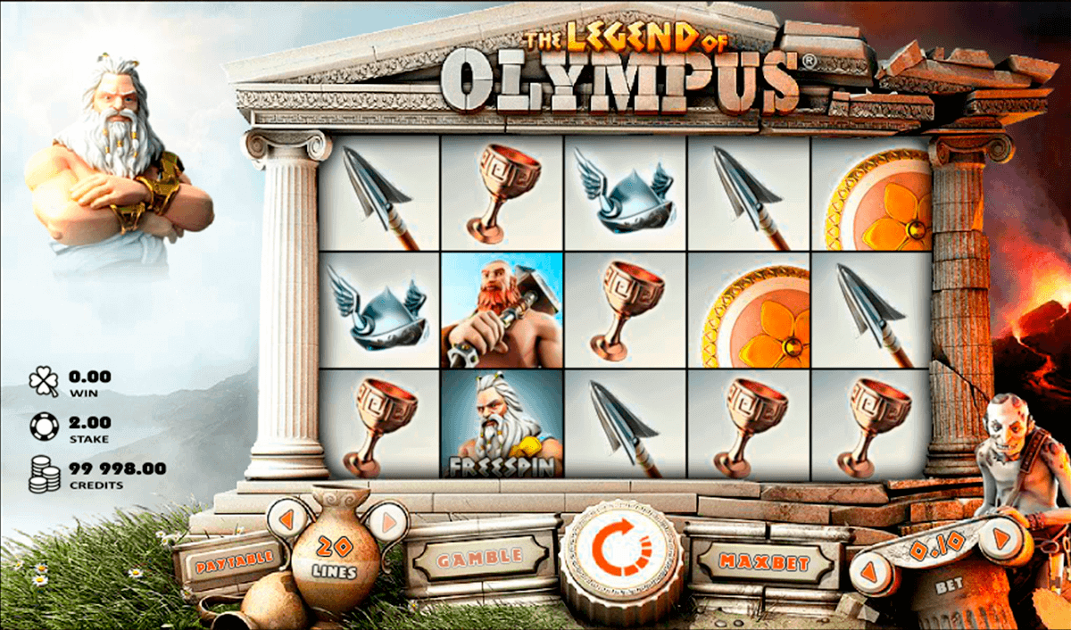 legend of olympus rabcat gokkast