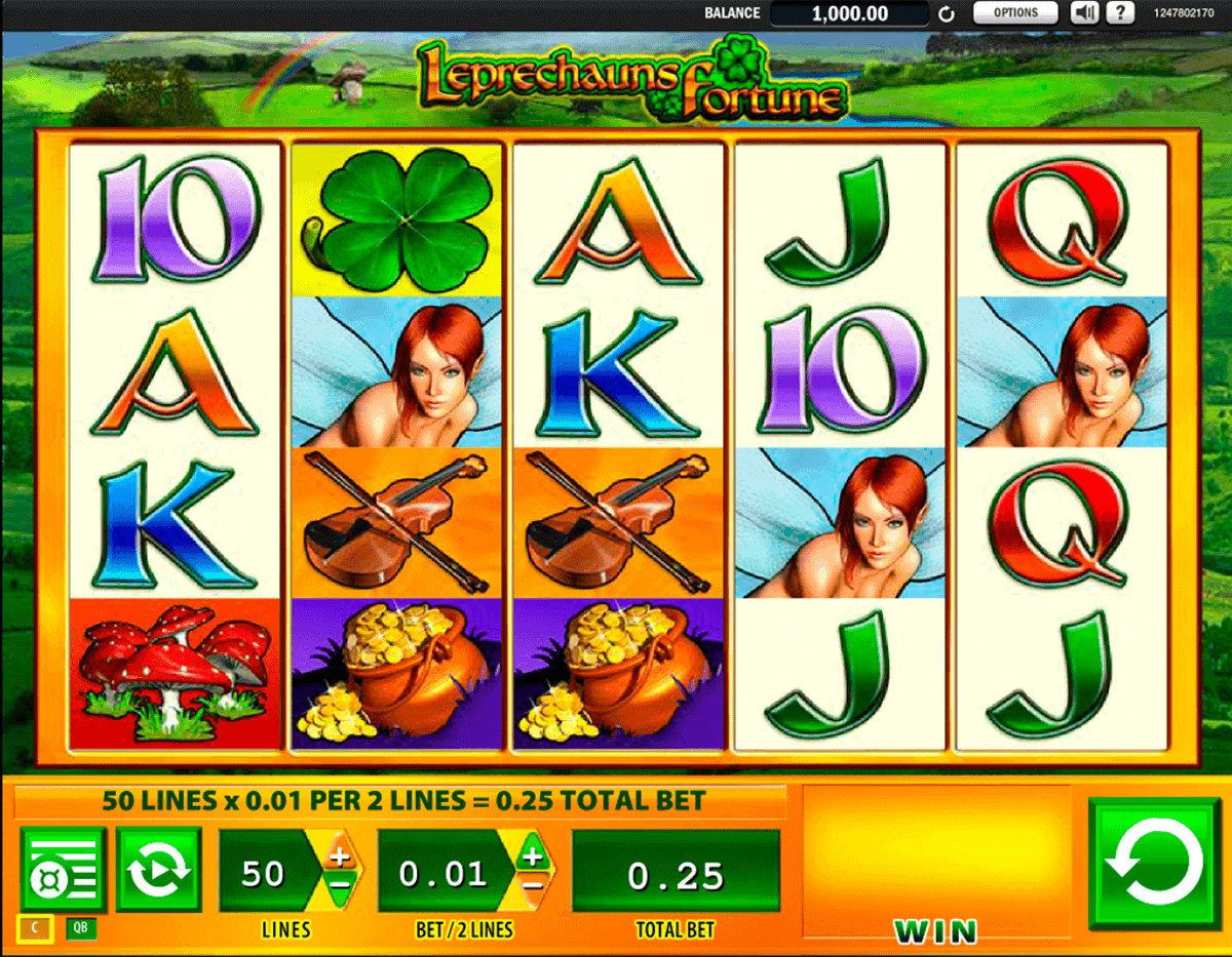 leprechauns fortune wms gokkast