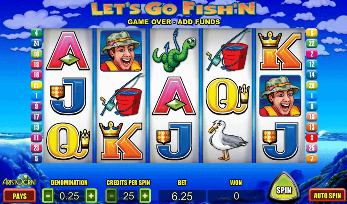 lets go fishn aristocrat gokkast
