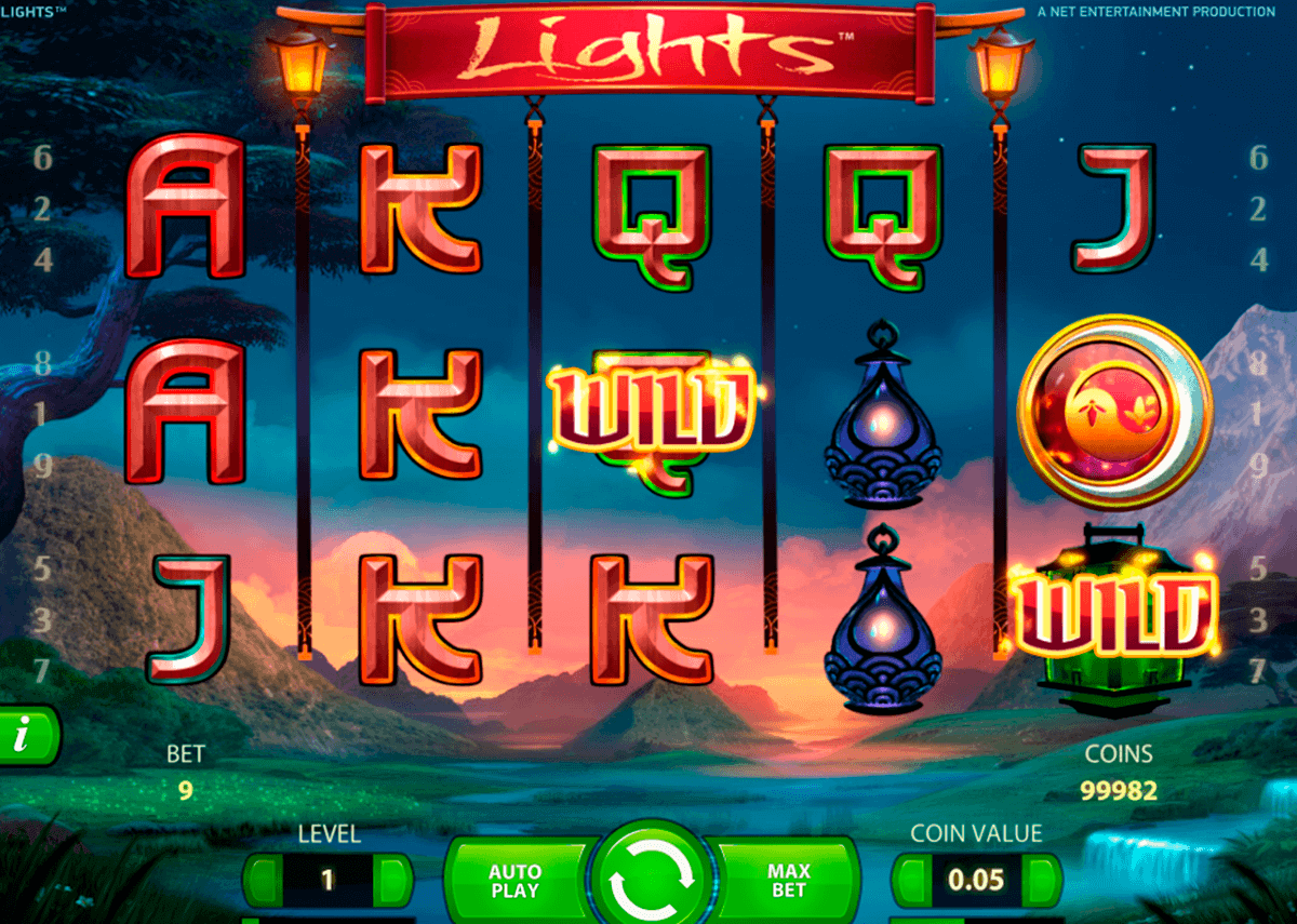 lights netent gokkasten