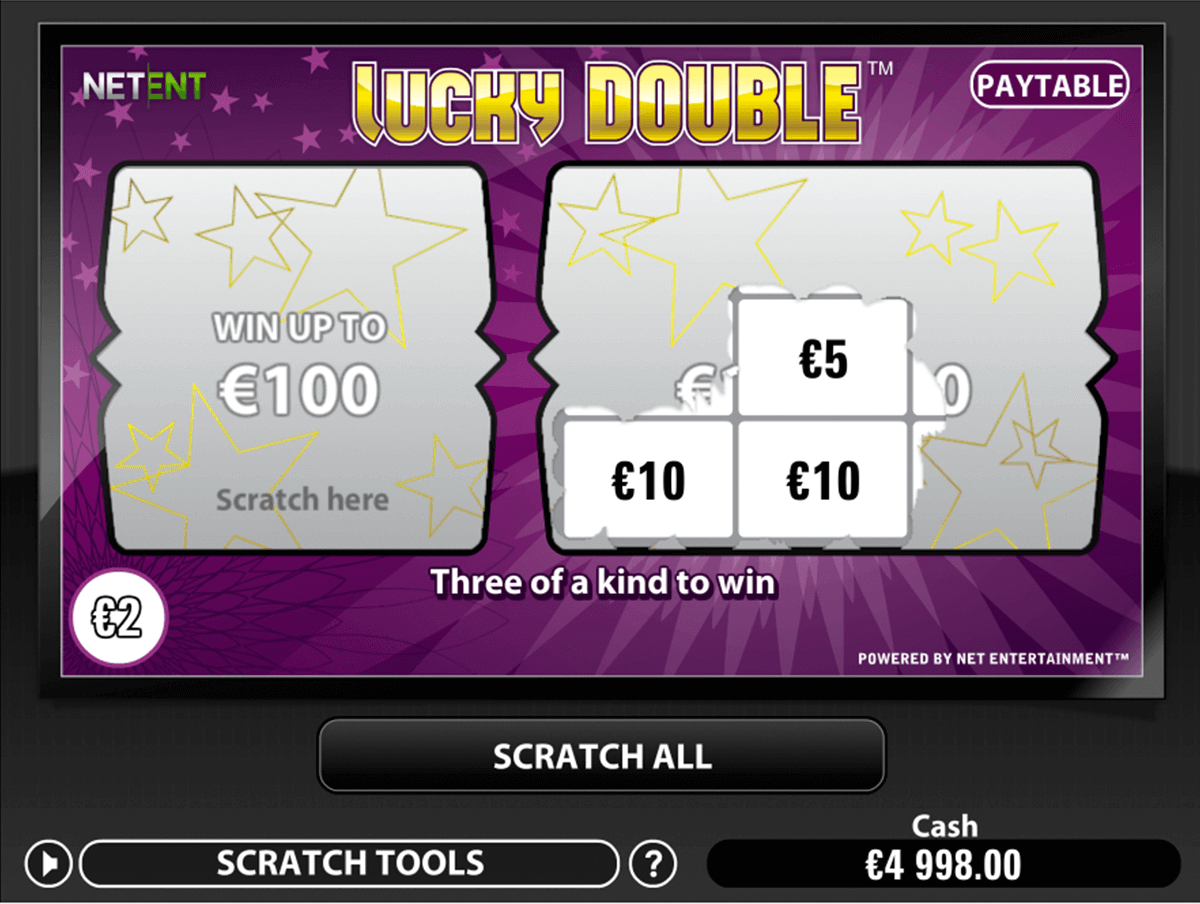 lucky double netent krasloten