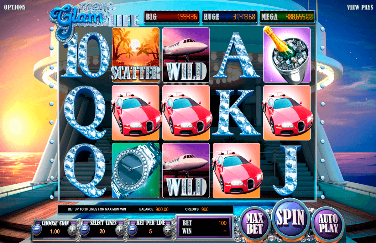 mega glam life betsoft gokkasten