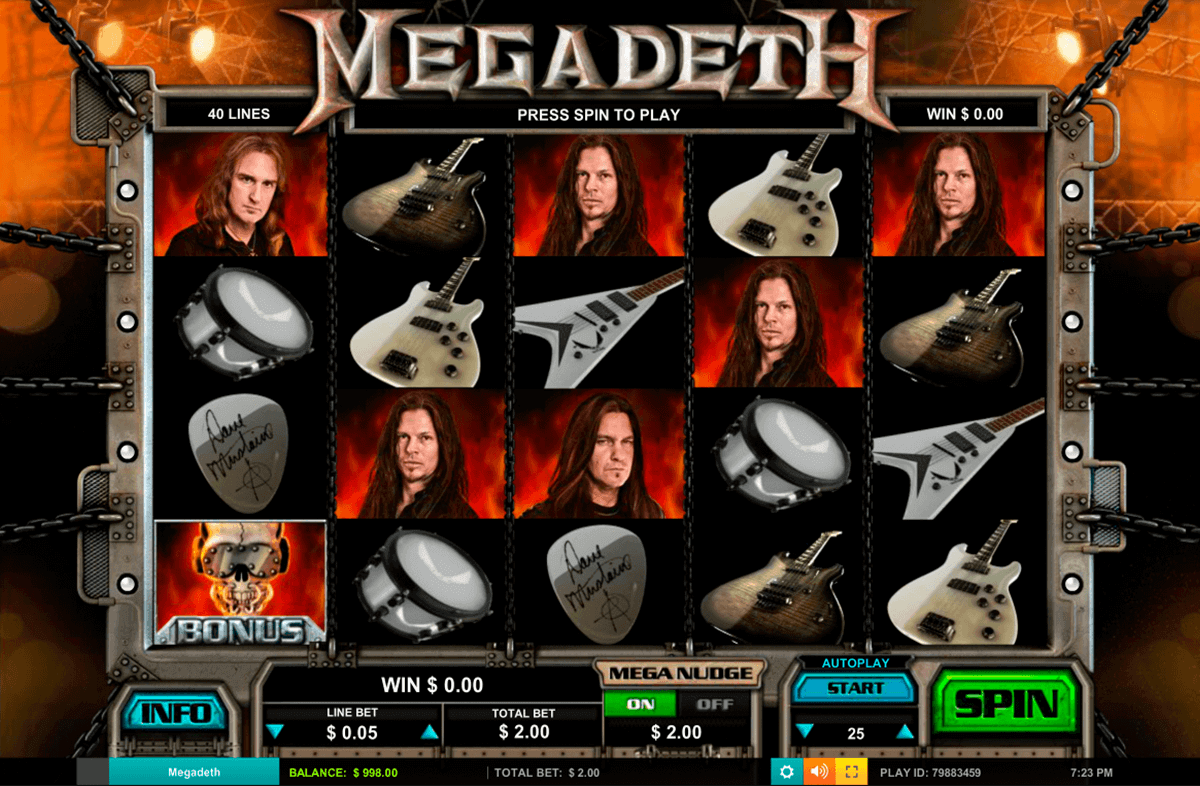 megadeth leander gokkast