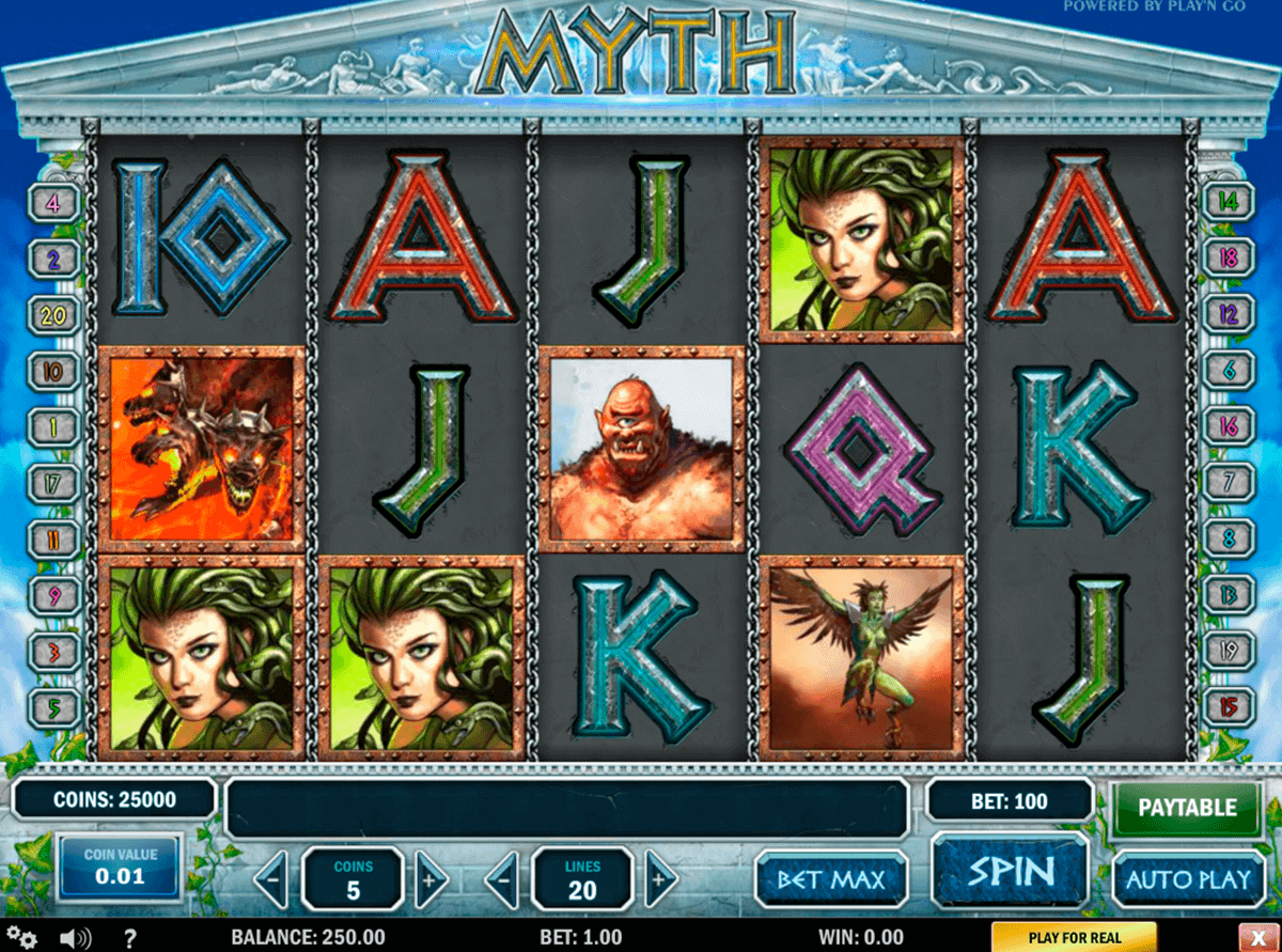 myth playn go gokkast