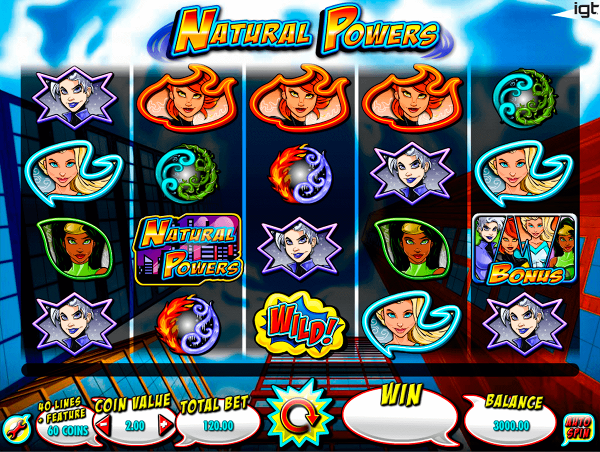 natural powers igt gokkast