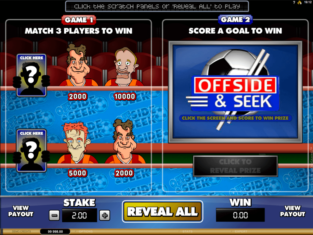 offside and seek microgaming krasloten
