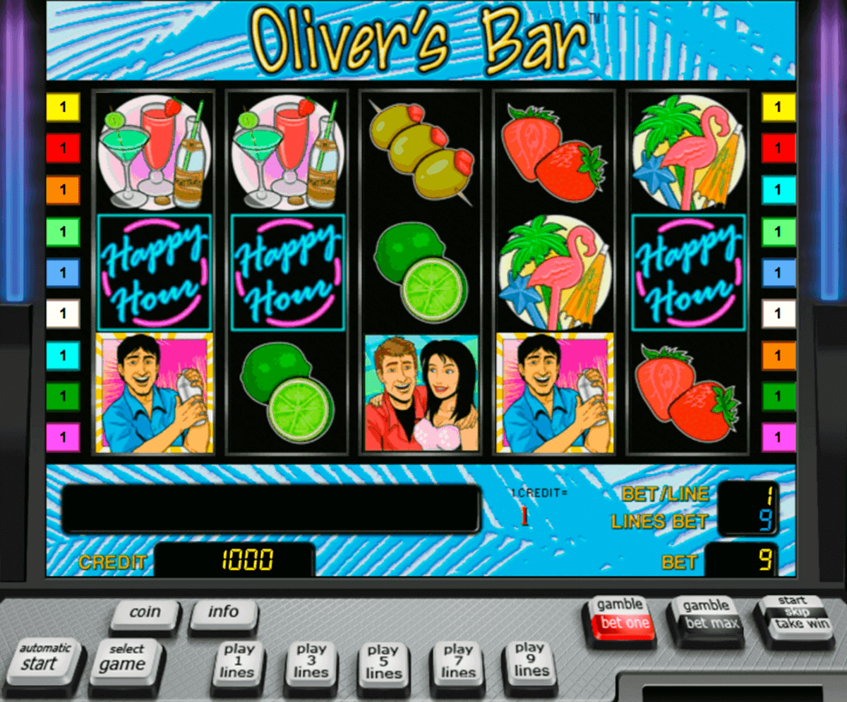 olivers bar novomatic gokkast