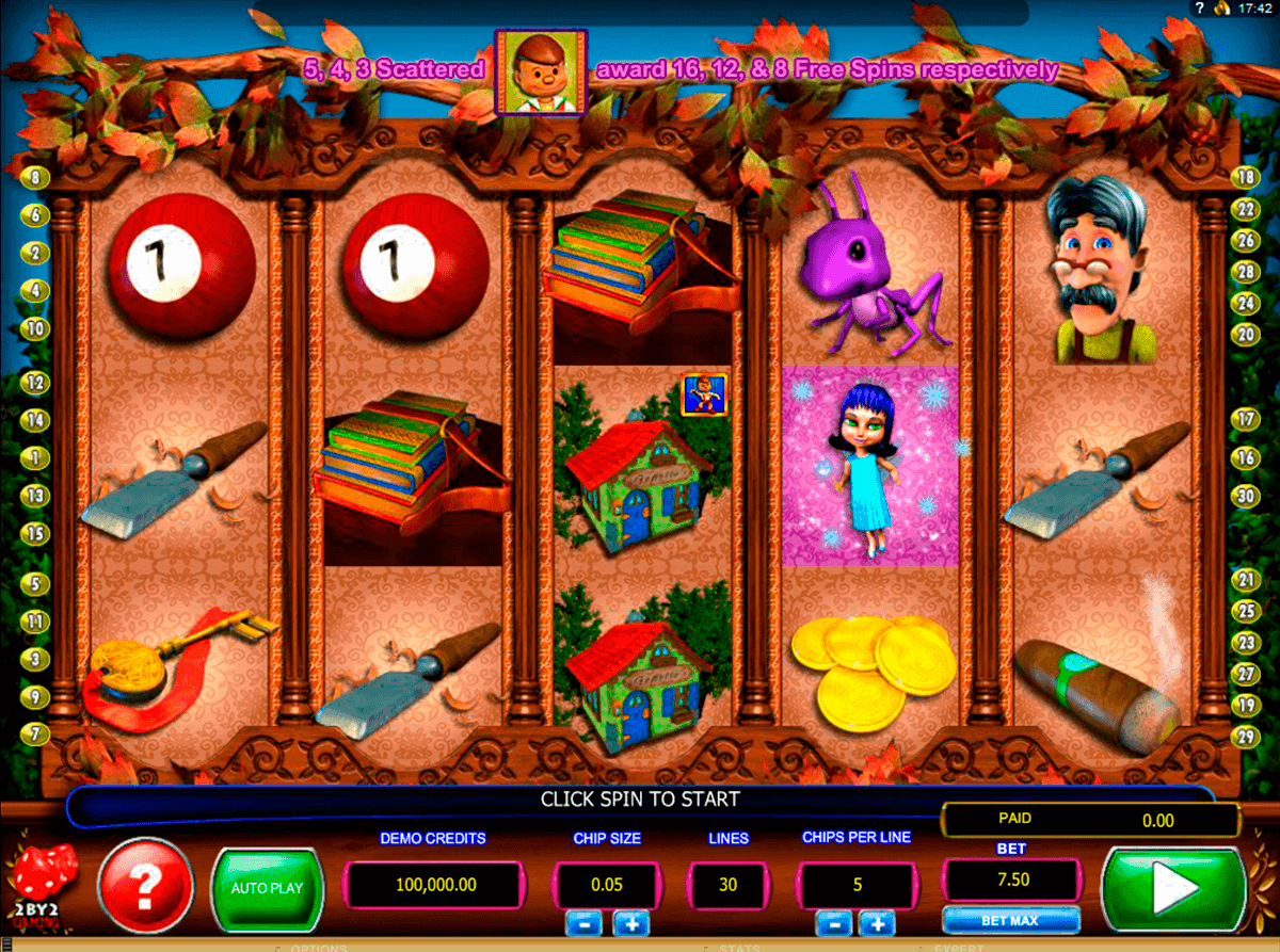 pinocchios fortune by gaming gokkast