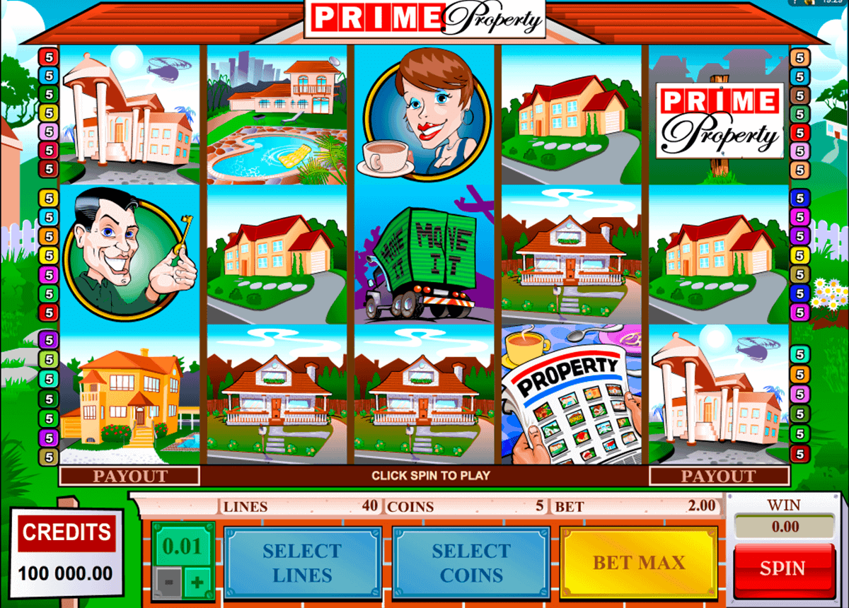 prime property microgaming gokkast