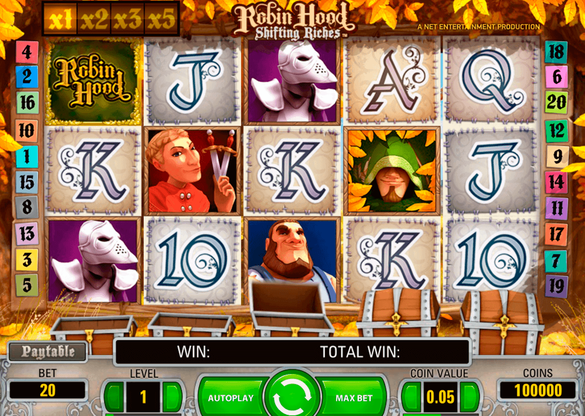 robin hood netent gokkasten