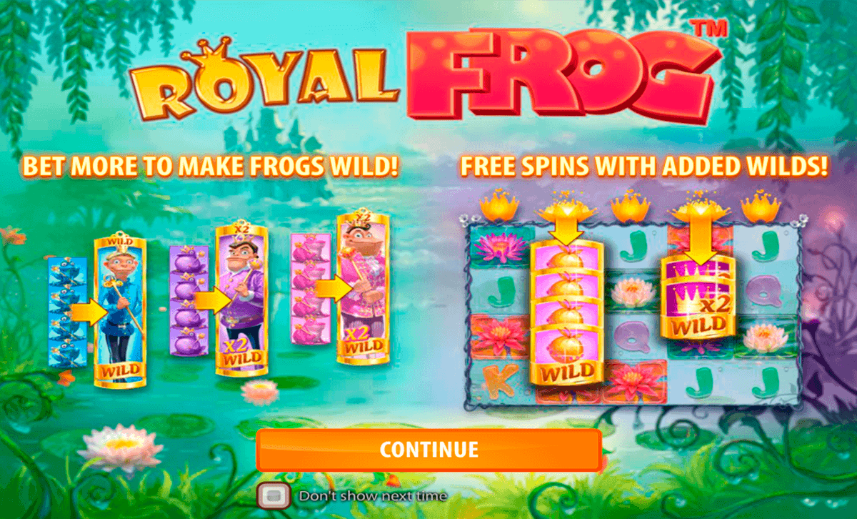 royal frog quickspin gokkast