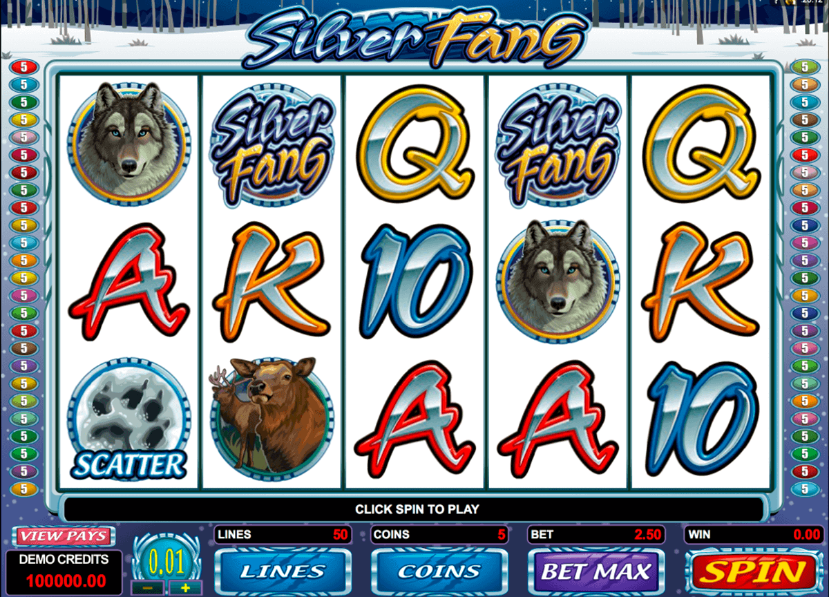 silver fang microgaming gokkast