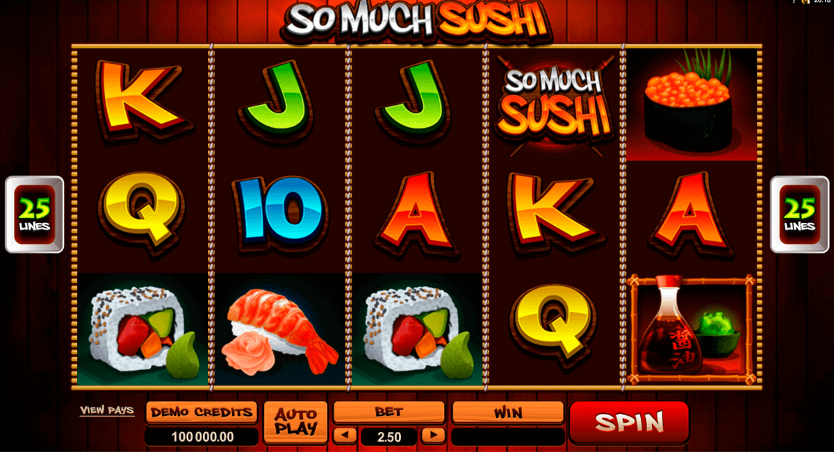 so much sushi microgaming gokkast
