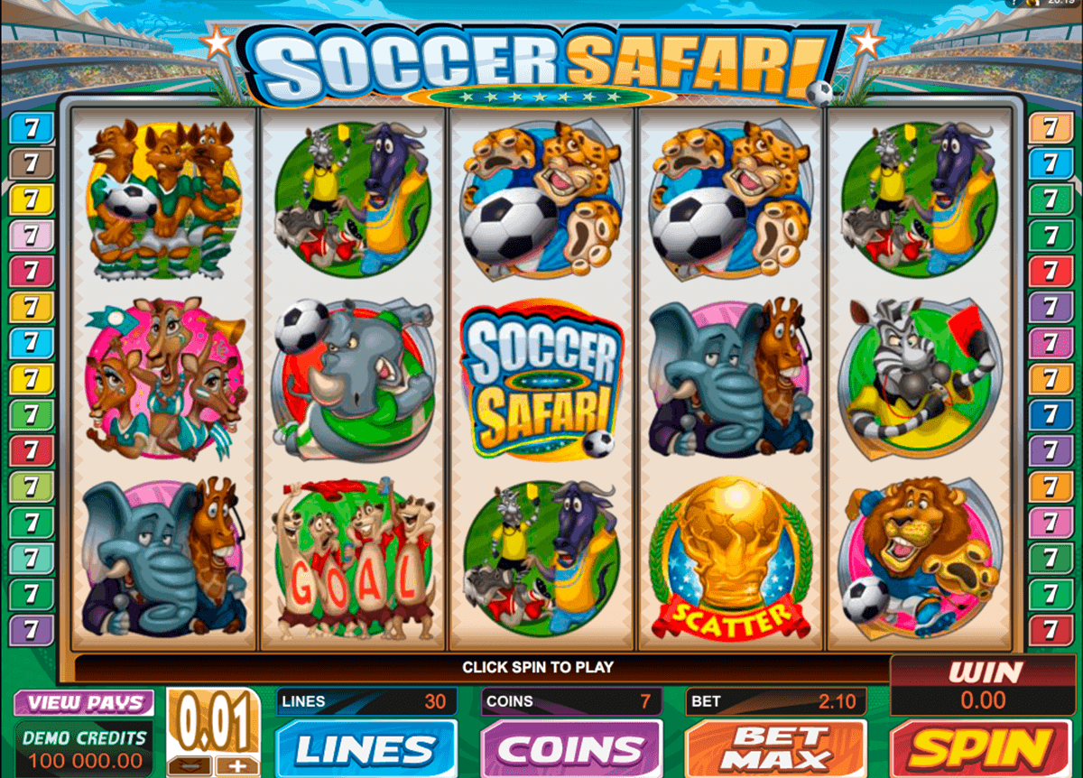 soccer safari microgaming gokkast
